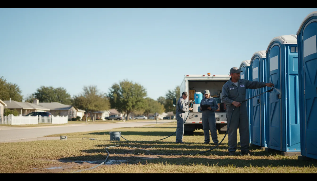 Long-Term Portable Toilet Rental in Brookhaven, MS near me